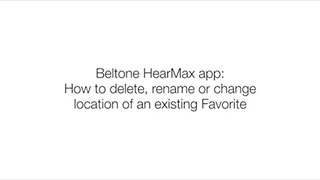 How to Beltone HearMax App