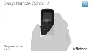 How to setup Beltone Remote Control